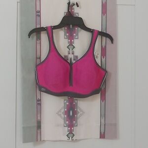 Anita Pink/Gray Sports Bra 5544